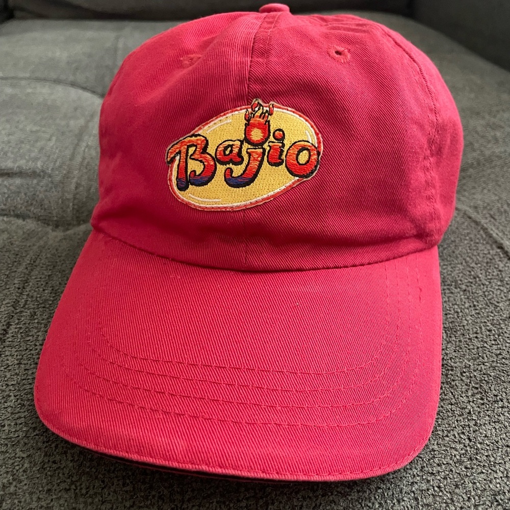 Fahrenheit Brand Bajio Restaurant Adjustable Red Baseball Cap Trucker Hat
